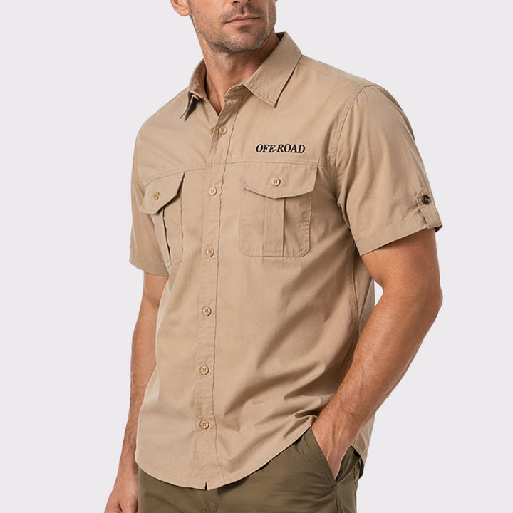 Men's Off Road Military Tactical Workwear Cotton Shirt - image 3