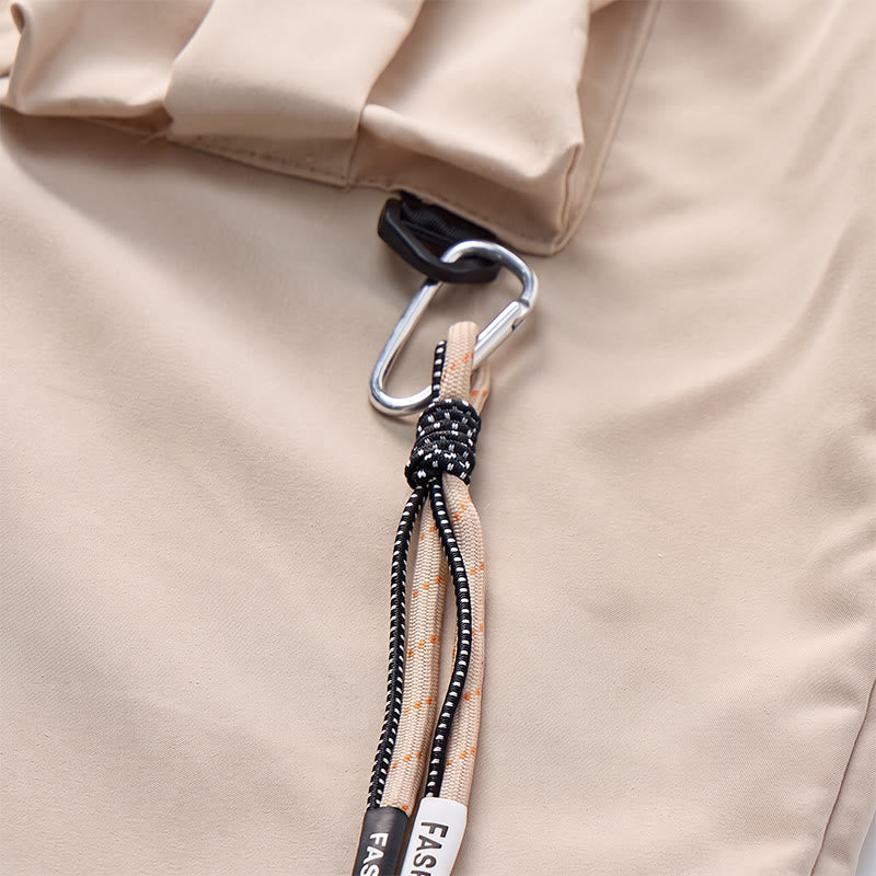 Men's Oversized Utility Workwear Shirt With Detachable Strap - image 6