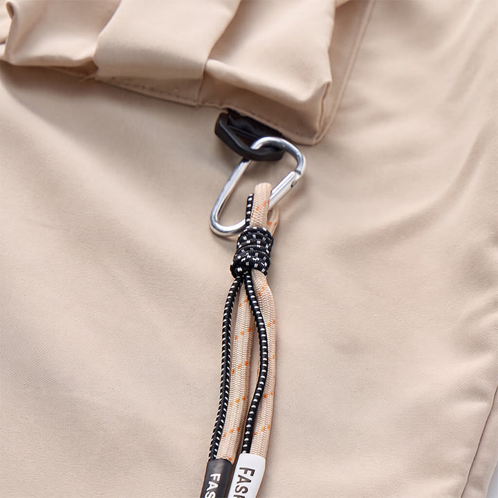 Men's Oversized Utility Workwear Shirt With Detachable Strap - image 6