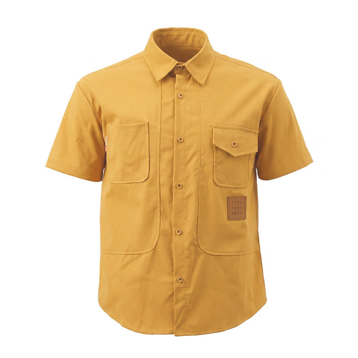 Men's City Boy Workwear Shirt With Retro Label Patch - image 9