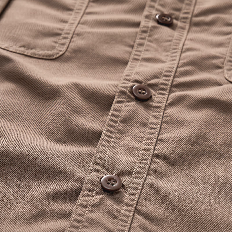 Men's Tactical Convertible Zip-Off Sleeve Workwear Shirt - image 10