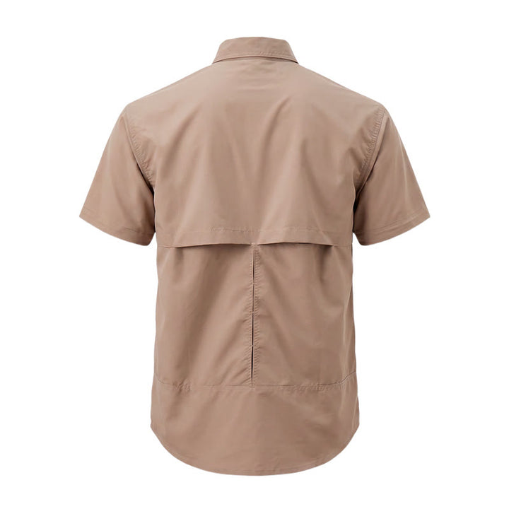 Men's Tactical Convertible Zip-Off Sleeve Workwear Shirt - image 15