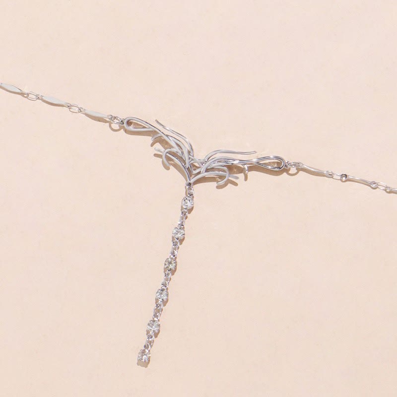 Women's Boho Rhinestone Fairy Belly Waist Chain - image 7