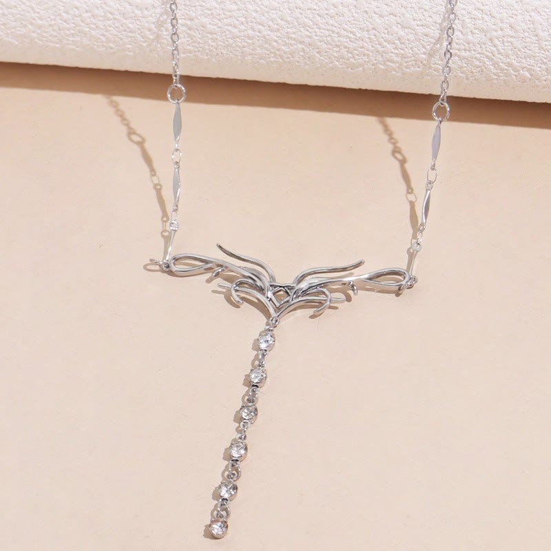 Women's Boho Rhinestone Fairy Belly Waist Chain - image 6