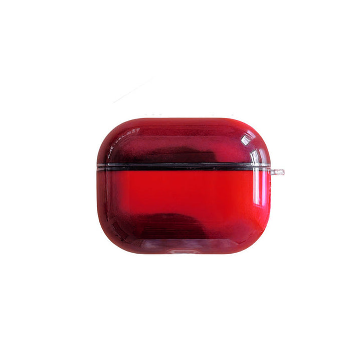 Glow in The Dark Luminous Protective Earphone Case - Red - For AirPodsPro3 - image 2