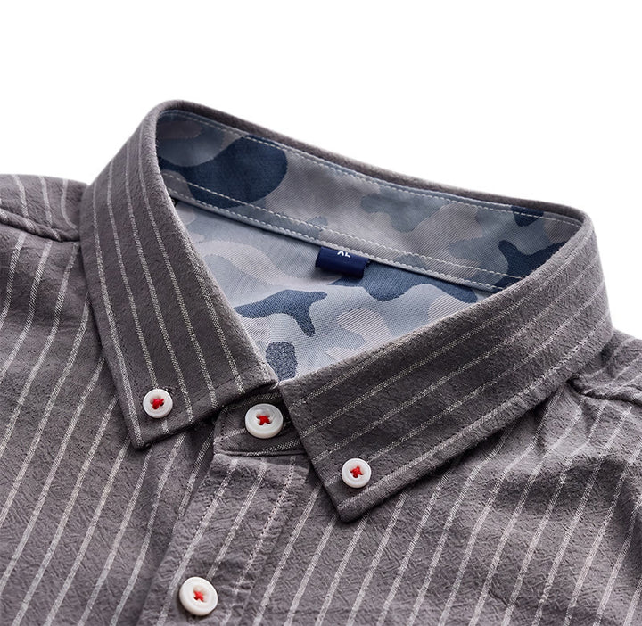 Work To Weekend Everyday Striped Cotton Shirt - image 8