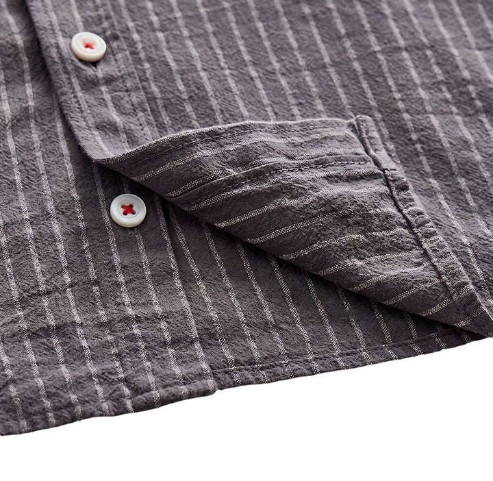 Work To Weekend Everyday Striped Cotton Shirt - image 11
