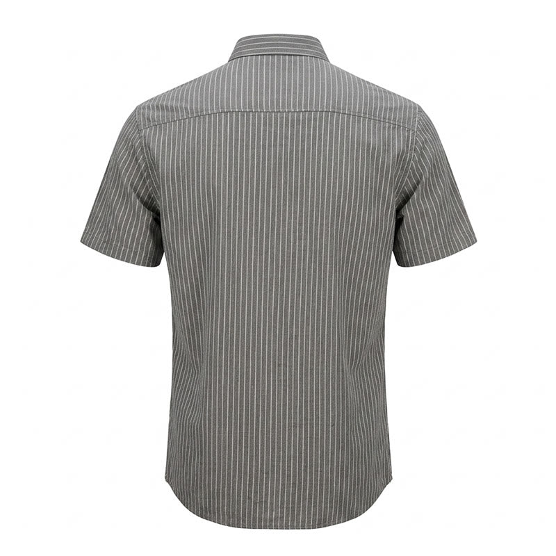 Work To Weekend Everyday Striped Cotton Shirt - image 14