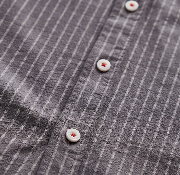 Work To Weekend Everyday Striped Cotton Shirt - image 9