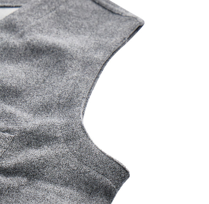 Men's Classic 4-Pocket Wool-Blend Suit Vest - image 9