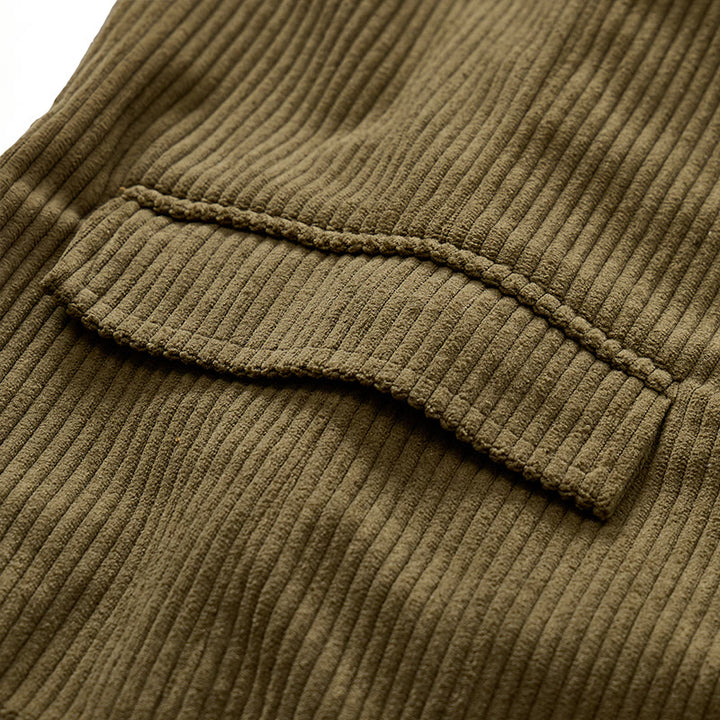 Minimalist V-Neck Retro Ivy League Corduroy Suit Vest - image 8