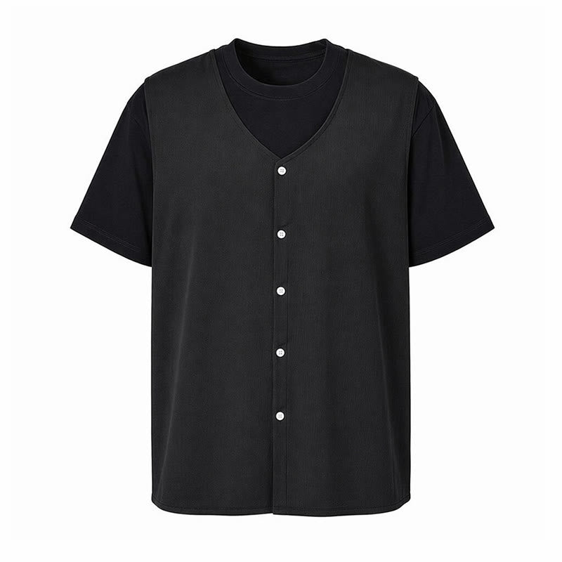 Men's Simple Solid Color Cotton Linen Summer Vest - image 15