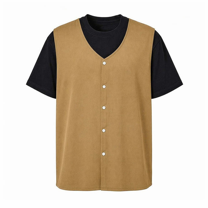 Men's Simple Solid Color Cotton Linen Summer Vest - image 14