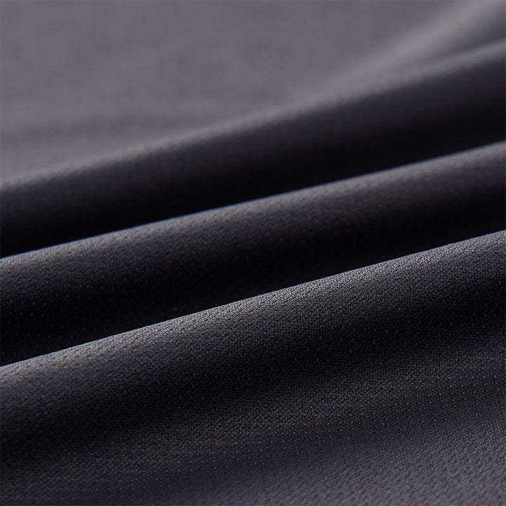 Men's Modern Black Striped Print Summer Polo Shirt - image 12