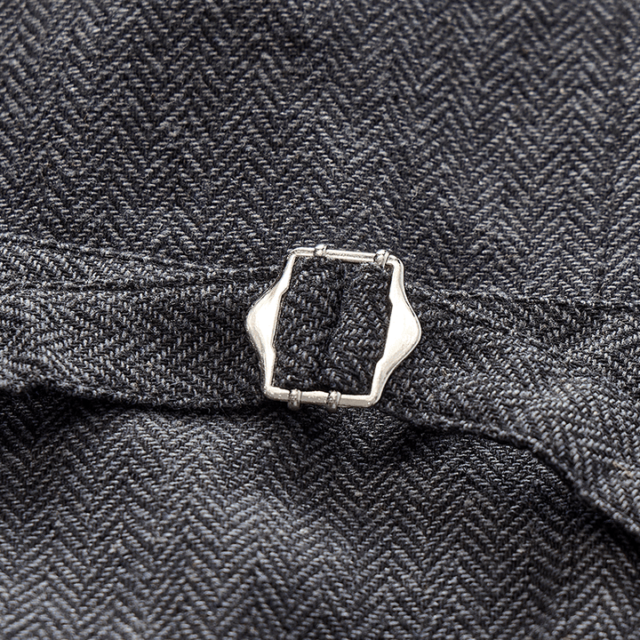 Men's Solid Color Slim Fit All Season Suit Vest - image 12