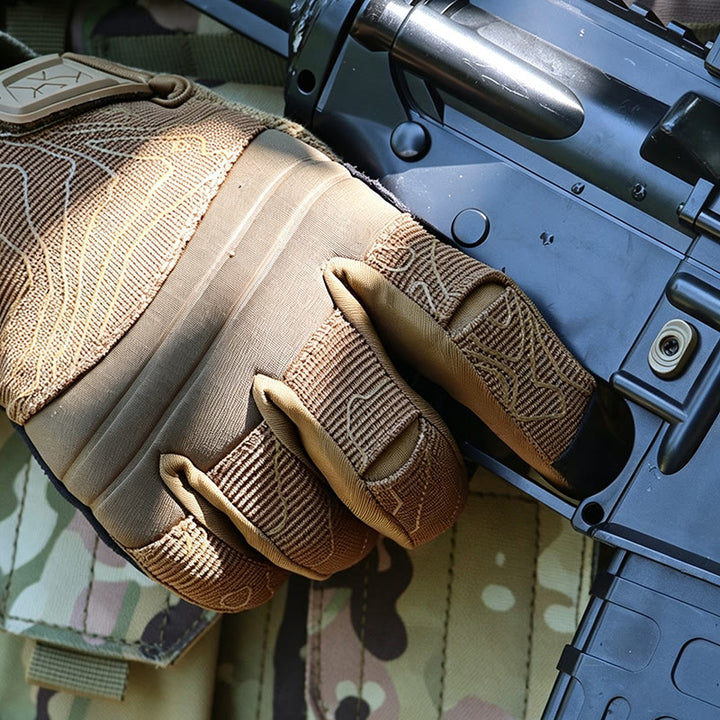 Breathable Touchscreen Mechanic Tactical Gloves - image 5