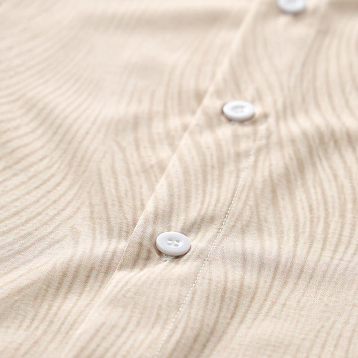 Men's Short Sleeve Button Casual Summer Beach Vacation Shirt - image 5