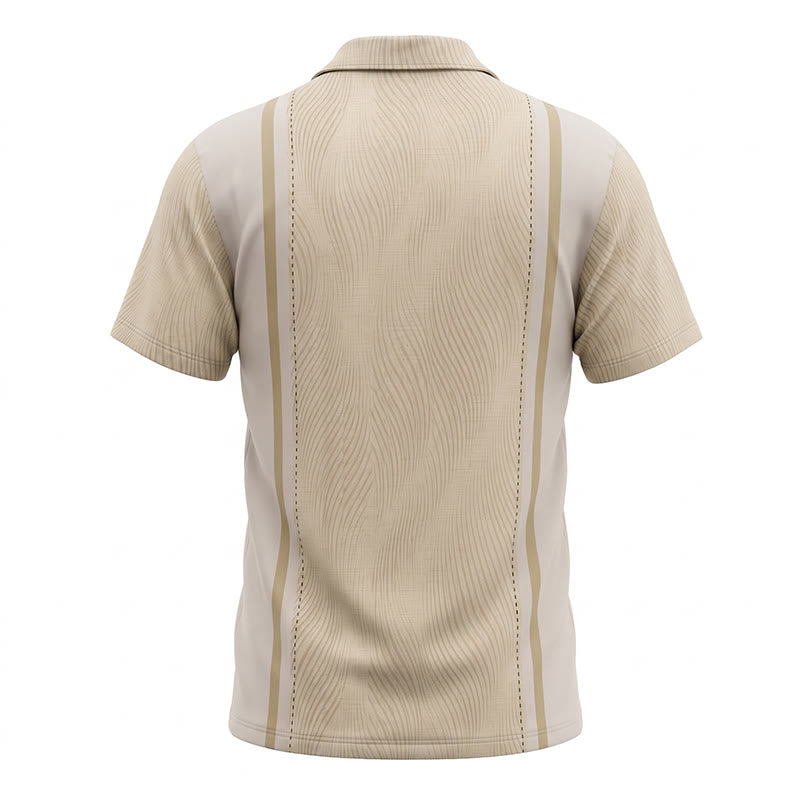 Men's Short Sleeve Button Casual Summer Beach Vacation Shirt - image 10