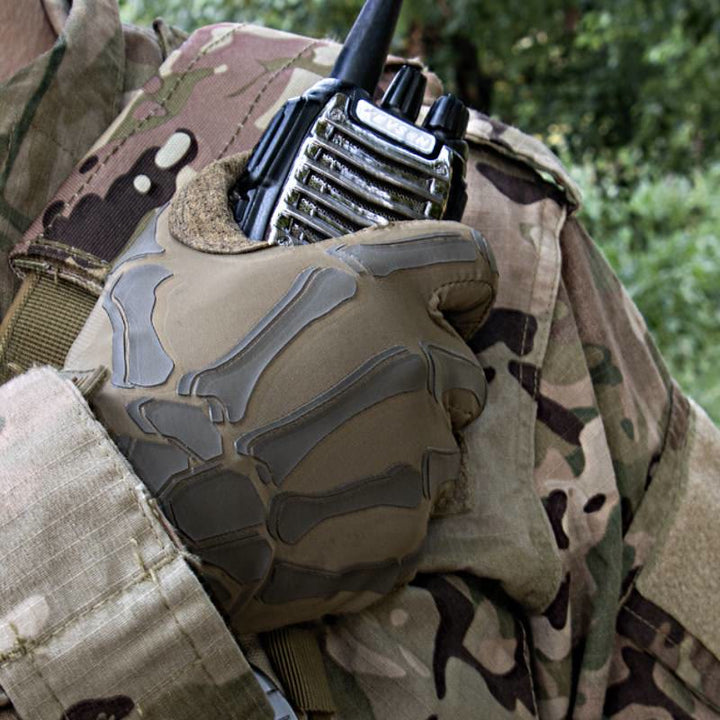 Skeleton Lightweight Summer Elastic Motorcycle Tactical Gloves - image 11