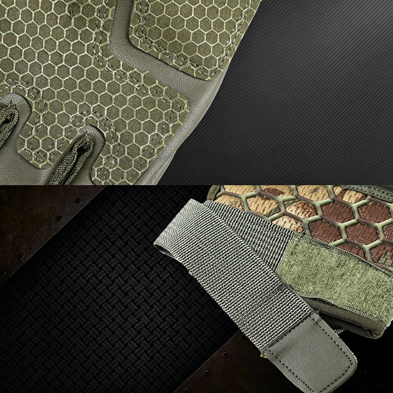 Protective Shooting Tactical Gloves With Knuckle Protection - image 3