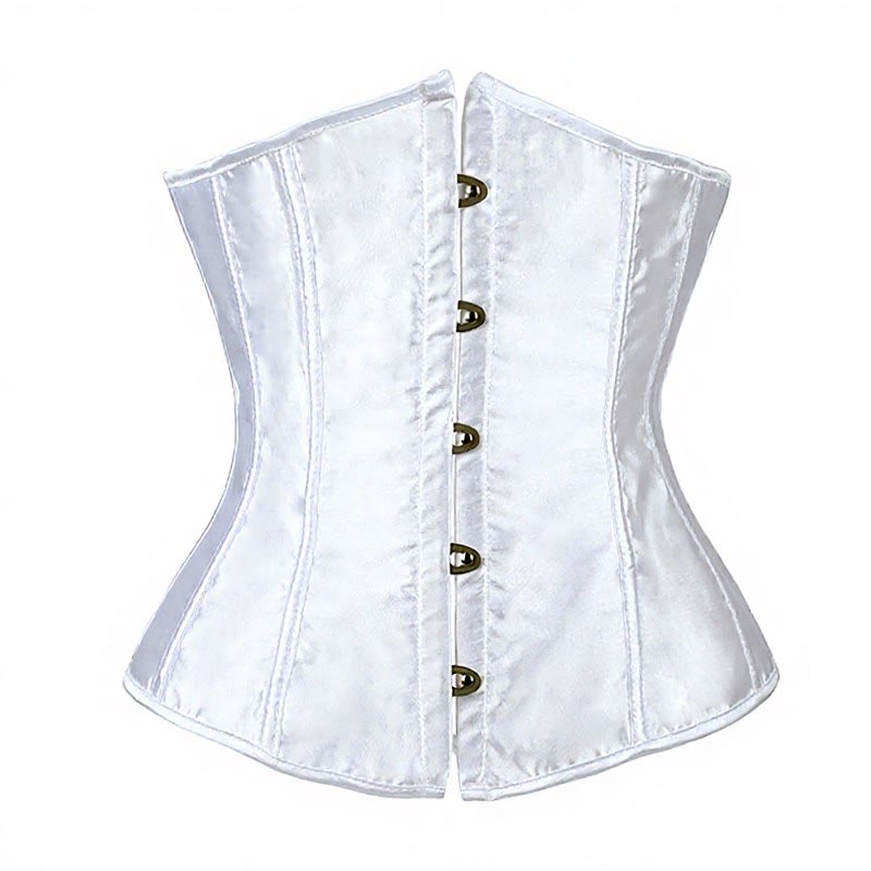 Western Cowgirl Satin Steel Boned Corset Waist Cincher - image 3