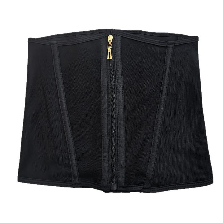 Women Nylon Boned Waist Trainer Multi Rear Hook Tummy Control Slim Corset Shaper - image 13