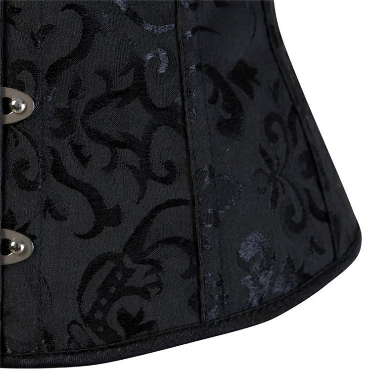 Women Polyester Lace Corset Off  Tummy Control Body Shaper - image 10