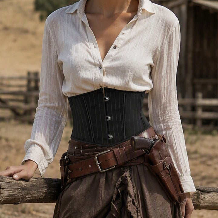 Women's Waist Shaper Underbust Corset For Casual Wear - image 0