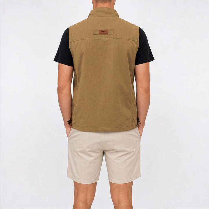 Men's Quick Dry Outdoor Utility Casual Waistcoat Vest - image 2