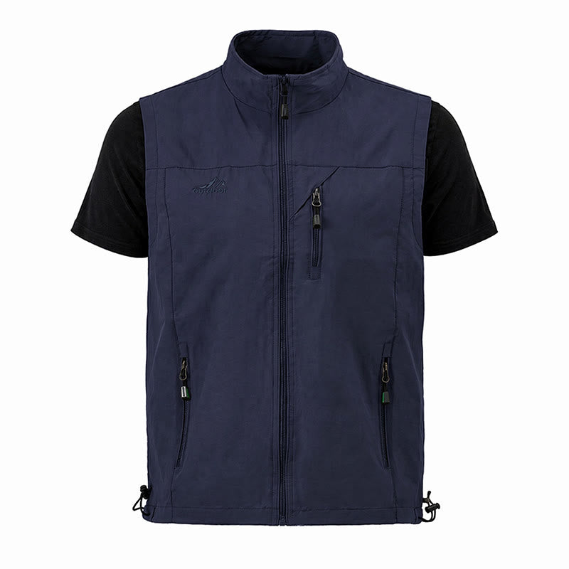 Men's Quick Dry Outdoor Utility Casual Waistcoat Vest - image 20