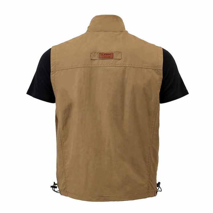 Men's Quick Dry Outdoor Utility Casual Waistcoat Vest - image 15