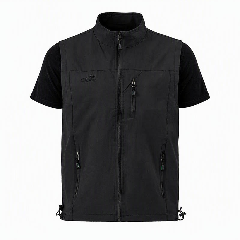 Men's Quick Dry Outdoor Utility Casual Waistcoat Vest - image 17