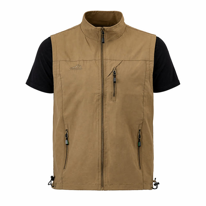 Men's Quick Dry Outdoor Utility Casual Waistcoat Vest - image 14