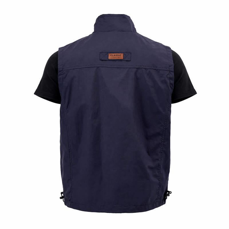 Men's 4-season Quick Dry Multi Zipper Pocket Lightweight Vest - image 15