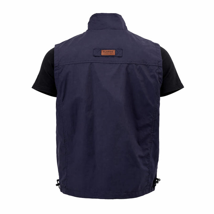 Men's 4-season Quick Dry Multi Zipper Pocket Lightweight Vest - image 15