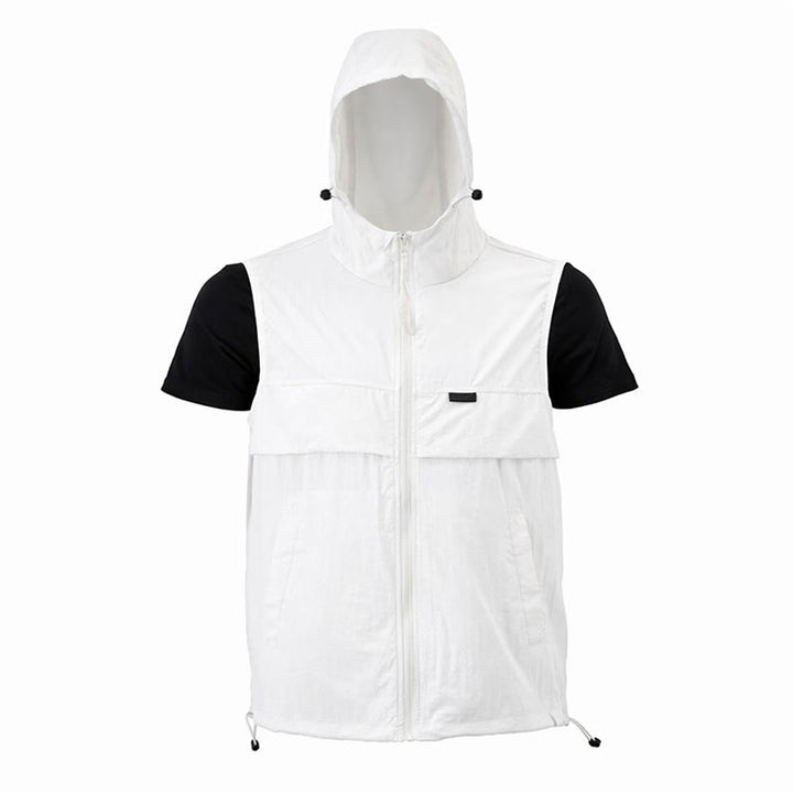 Men's Sun Protection Hooded Breathable Outdoor Sports Vest - image 18