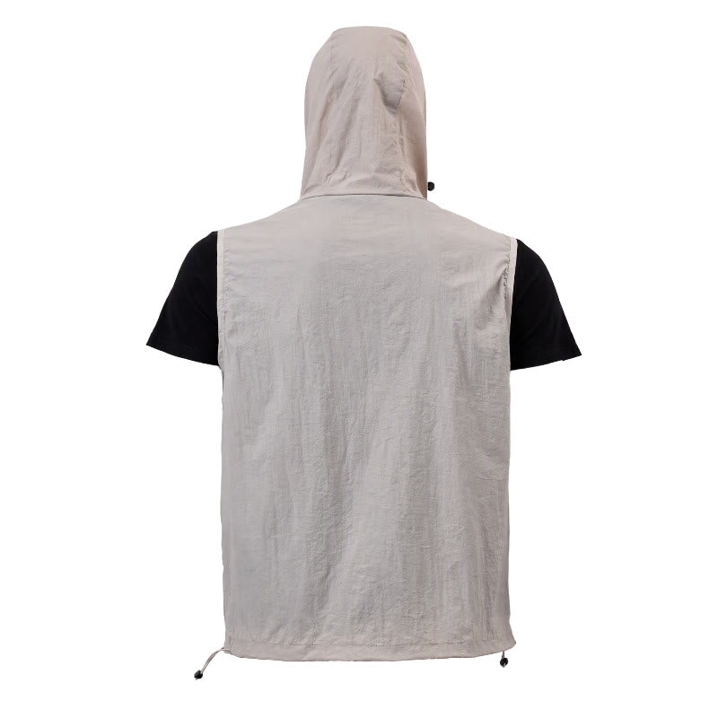 Men's Sun Protection Hooded Breathable Outdoor Sports Vest - image 17
