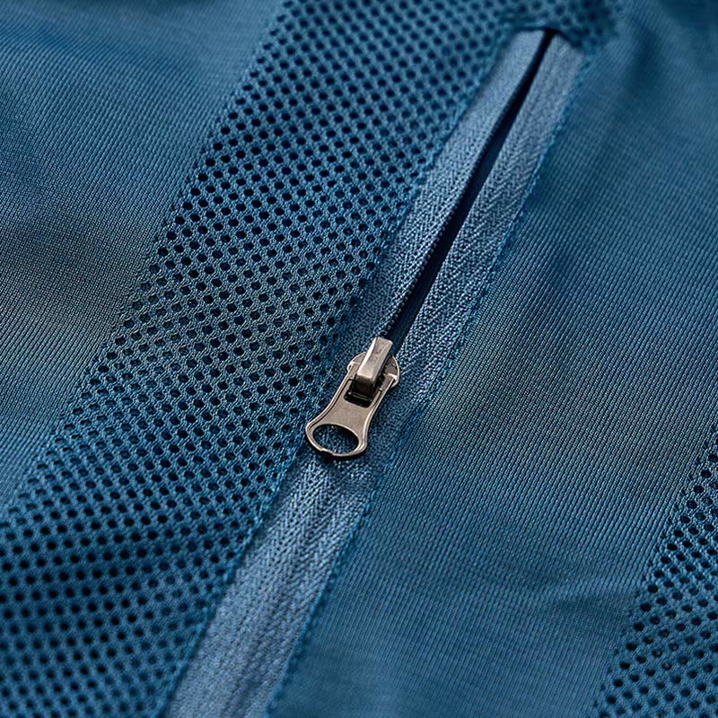 Men's Lightweight See Through Mesh Zipper Jacket Casual Vest - image 9