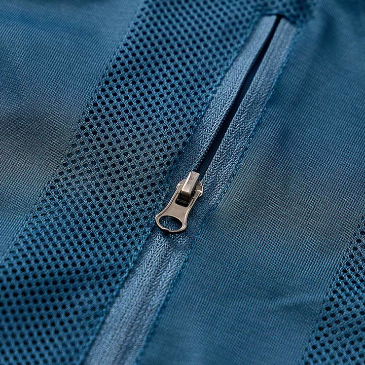 Men's Lightweight See Through Mesh Zipper Jacket Casual Vest - image 9