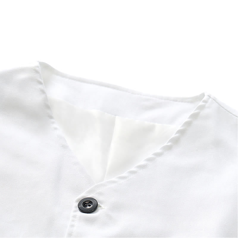 Men's Minimalist Linen Cotton Blend Casual Vest - image 6