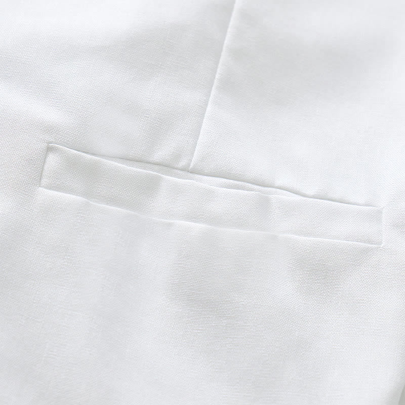 Men's Minimalist Linen Cotton Blend Casual Vest - image 8