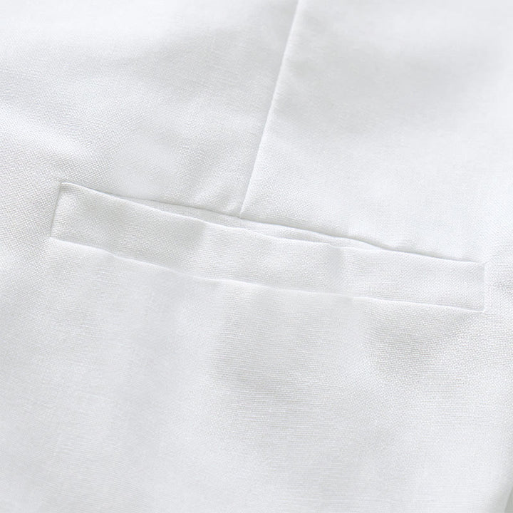 Men's Minimalist Linen Cotton Blend Casual Vest - image 8