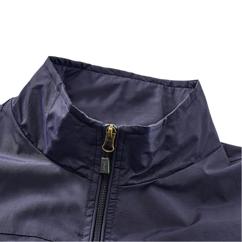 Men's 4-season Quick Dry Multi Zipper Pocket Lightweight Vest - image 8