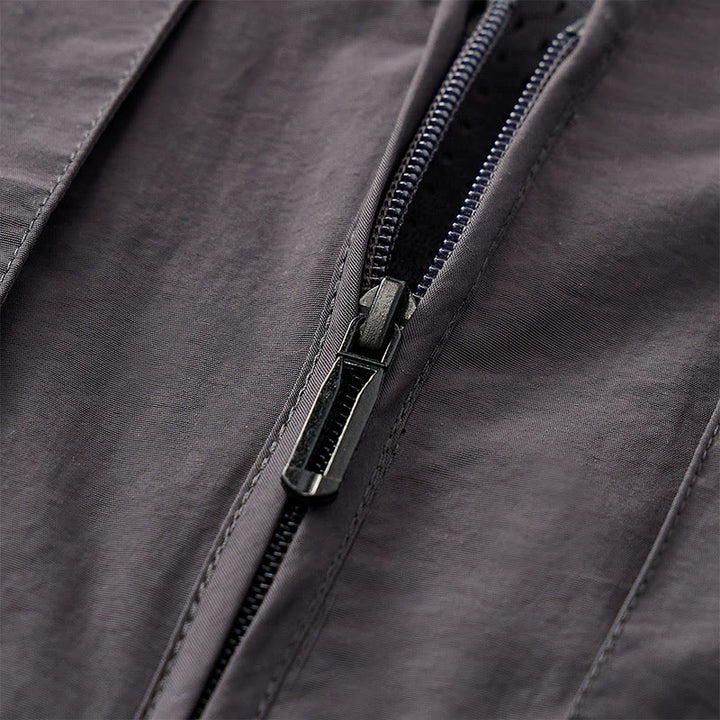 Men's Multi Zipper Pockets Outdoor Quick Dry Utility Waistcoat Vest - image 10