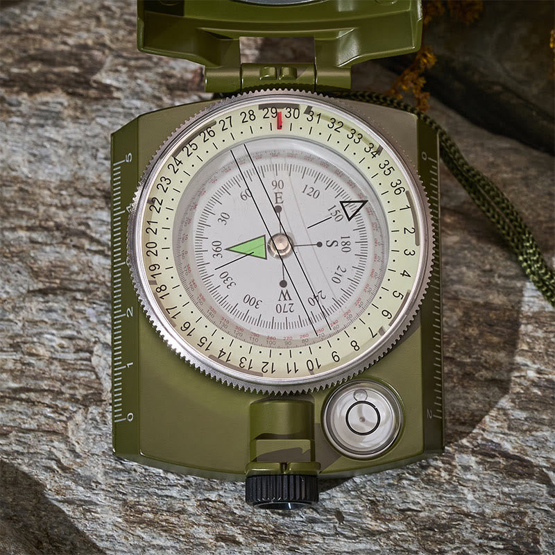 EDC-Tool Multifunctional Lensatic Military Hiking Compass - image 1