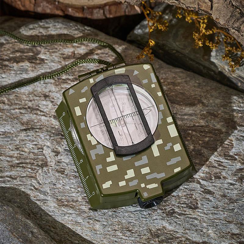 EDC-Tool Multifunctional Lensatic Military Hiking Compass - image 8