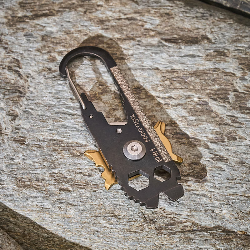 20-in-1 Rotatable EDC Multi Tool Keychain - image 4