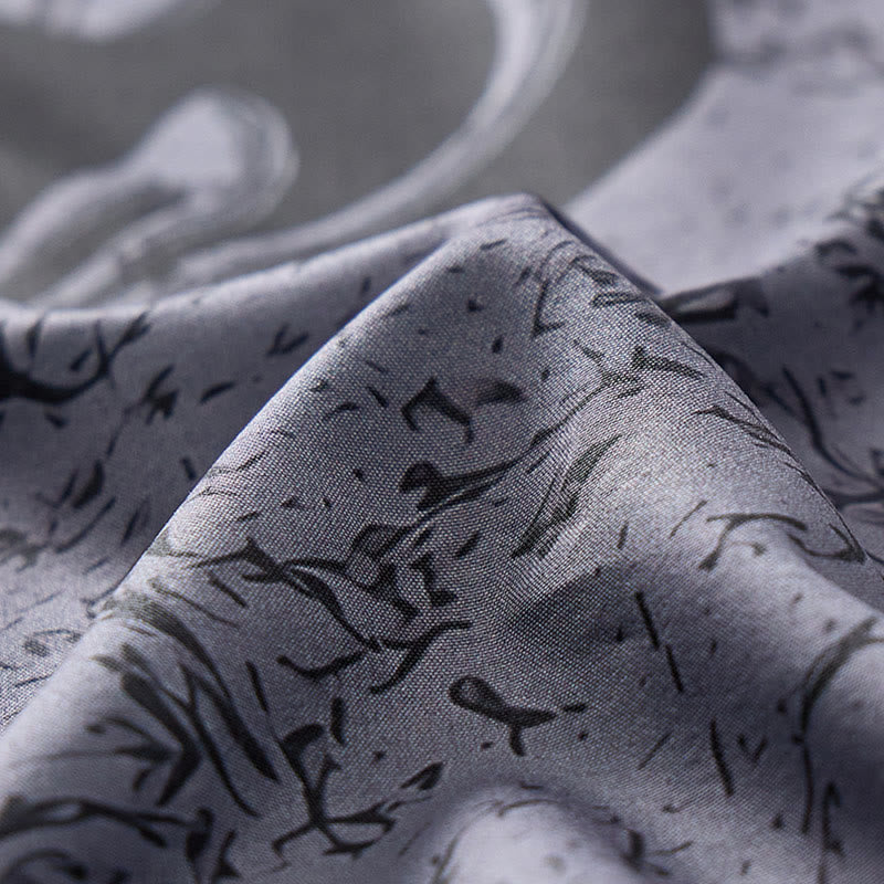 Men's Gothic Black Dragon 3D Print Streetwear Sport Daily Shirt - image 7