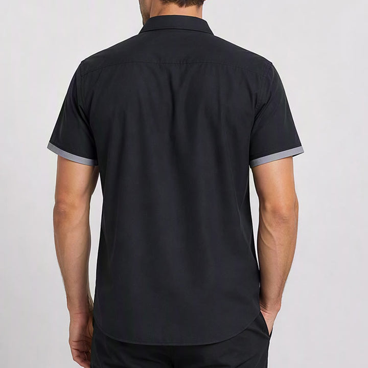 Men's Creative Acoustic Guitar Print Streetwear Casual Shirt - image 2
