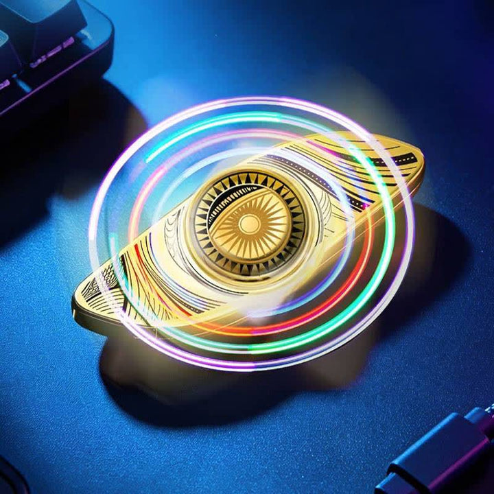 Creative Eye Stress Relief Fidget Spinner Butane Lighter - image 7